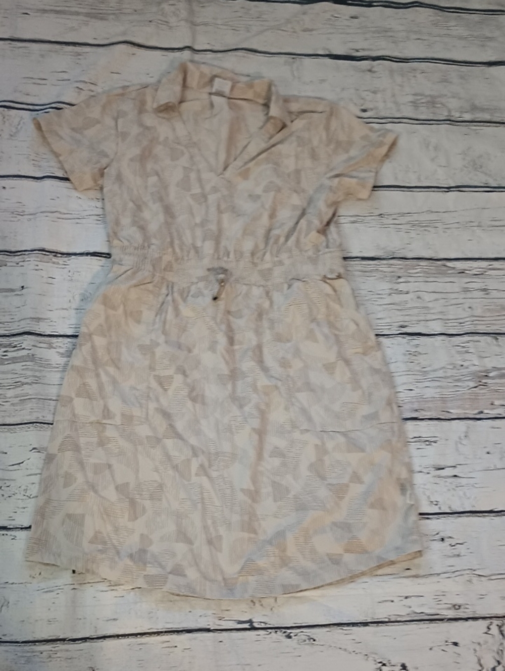 REI Stonewashed Beige Trailmade Dress M